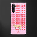 self love club glass case for realme x50 pro image