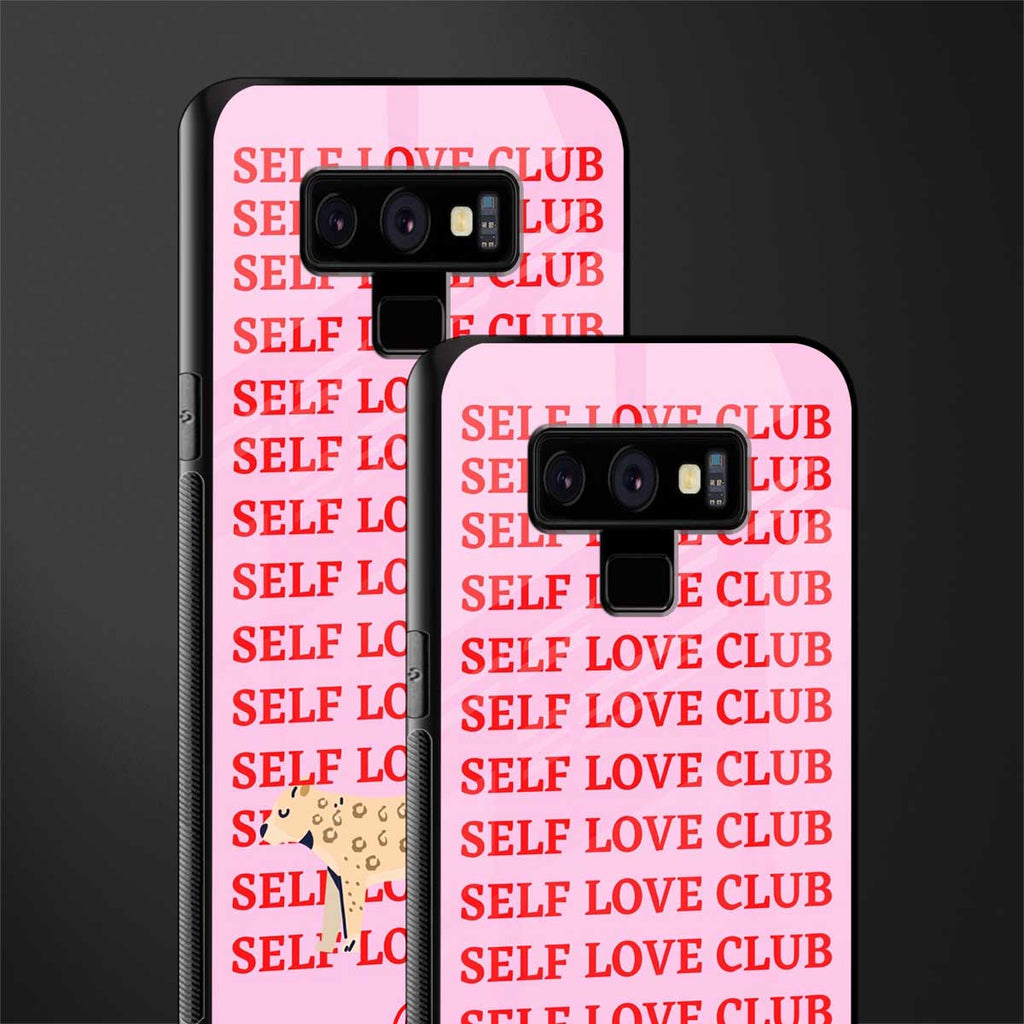 self love club glass case for samsung galaxy note 9 image-2