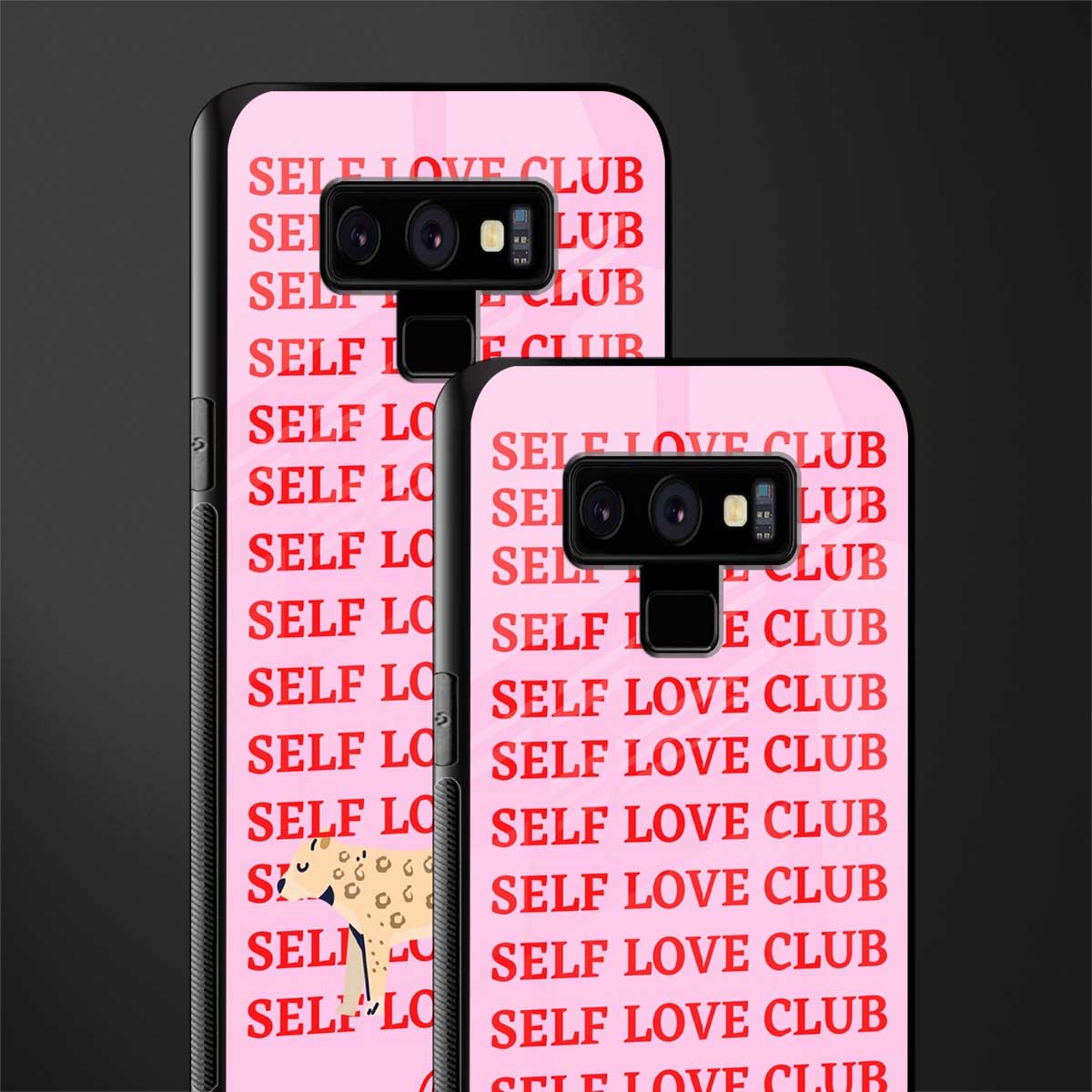 self love club glass case for samsung galaxy note 9 image-2