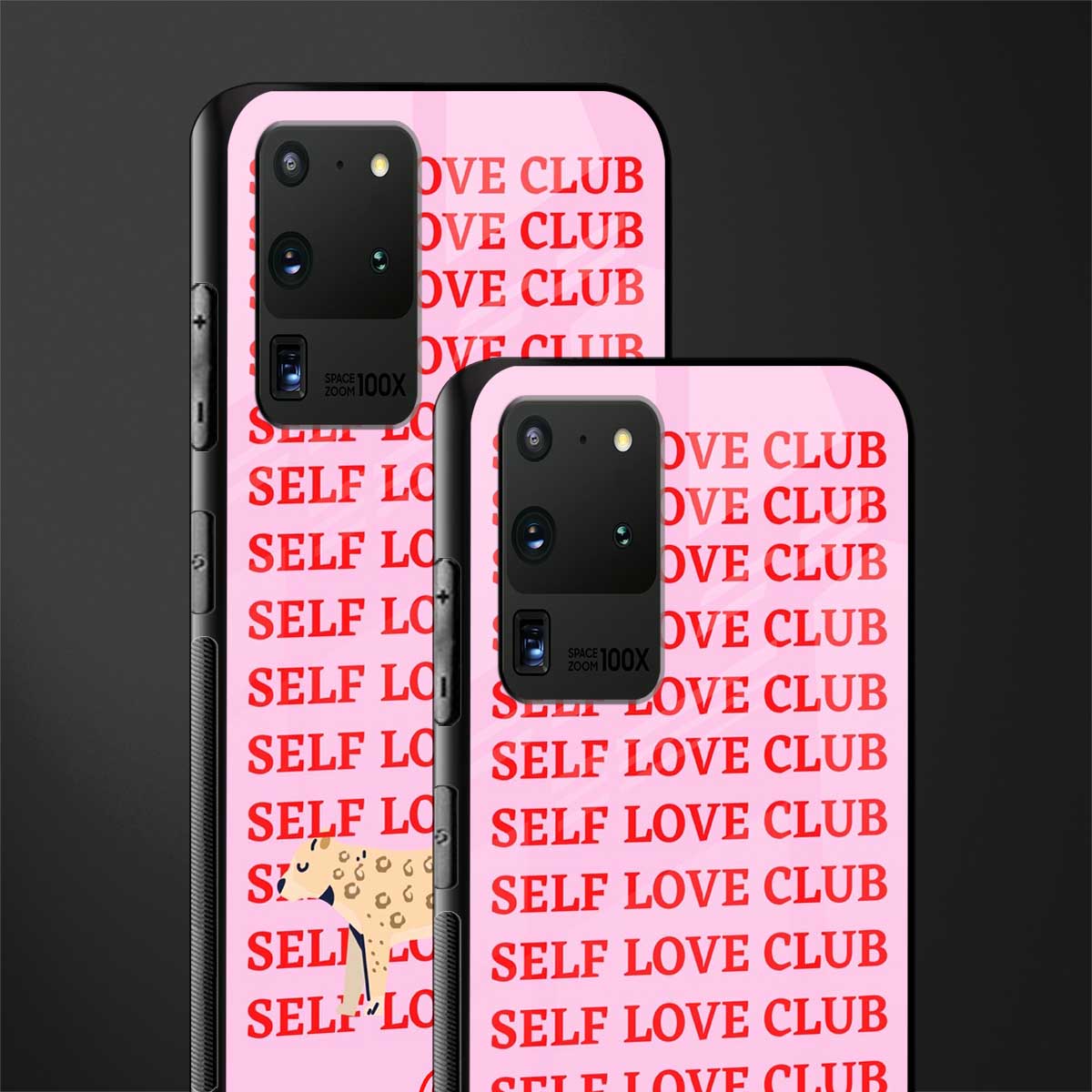 self love club glass case for samsung galaxy s20 ultra image-2