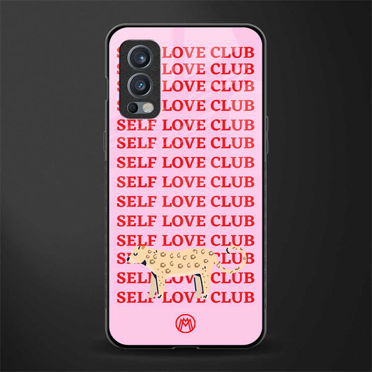 self love club glass case for oneplus nord 2 5g image