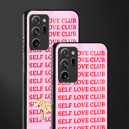 self love club glass case for samsung galaxy note 20 ultra 5g image-2