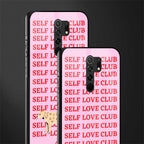 self love club glass case for poco m2 image-2