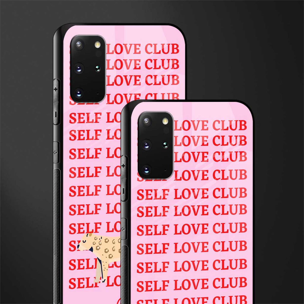 self love club glass case for samsung galaxy s20 plus image-2