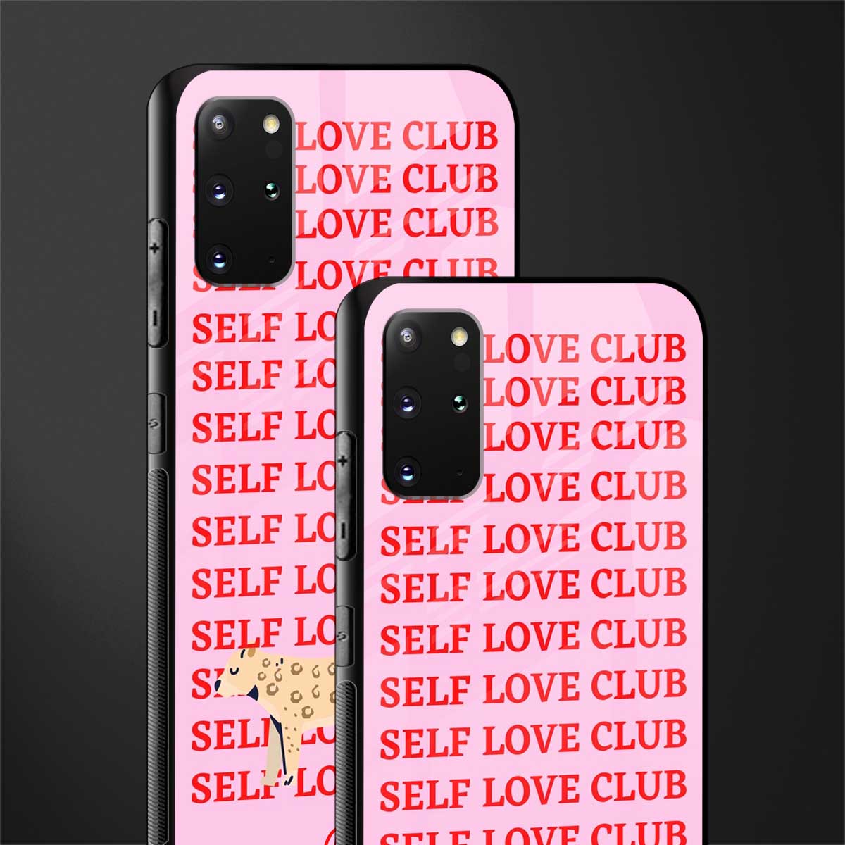 self love club glass case for samsung galaxy s20 plus image-2
