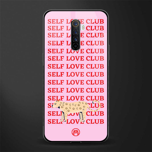 self love club glass case for realme x2 pro image