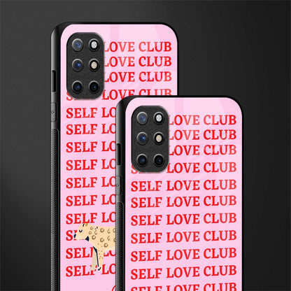 self love club glass case for oneplus 8t image-2