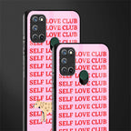 self love club glass case for realme 7i image-2