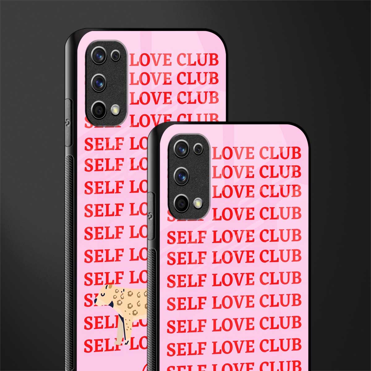 self love club glass case for realme 7 pro image-2