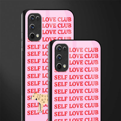 self love club glass case for realme 7 pro image-2