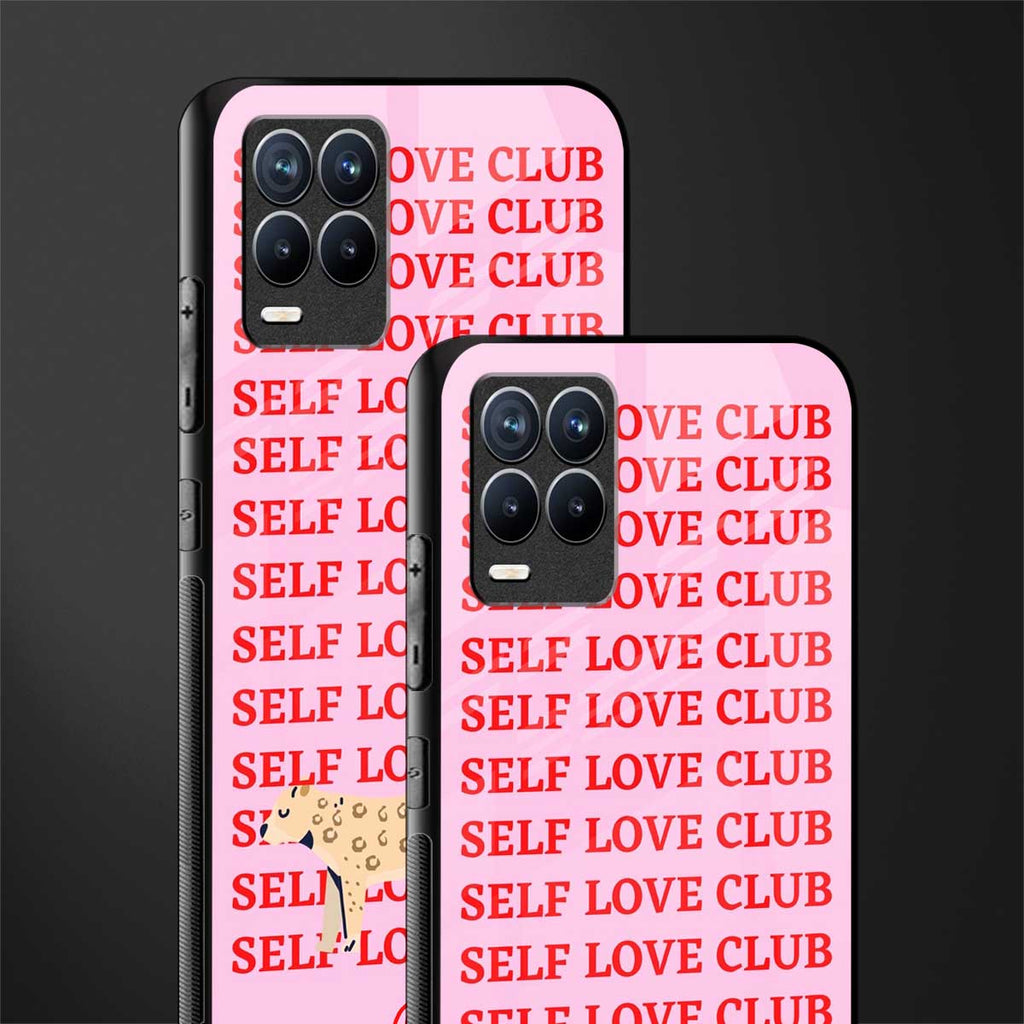 self love club glass case for realme 8 pro image-2