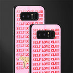 self love club glass case for samsung galaxy note 8 image-2