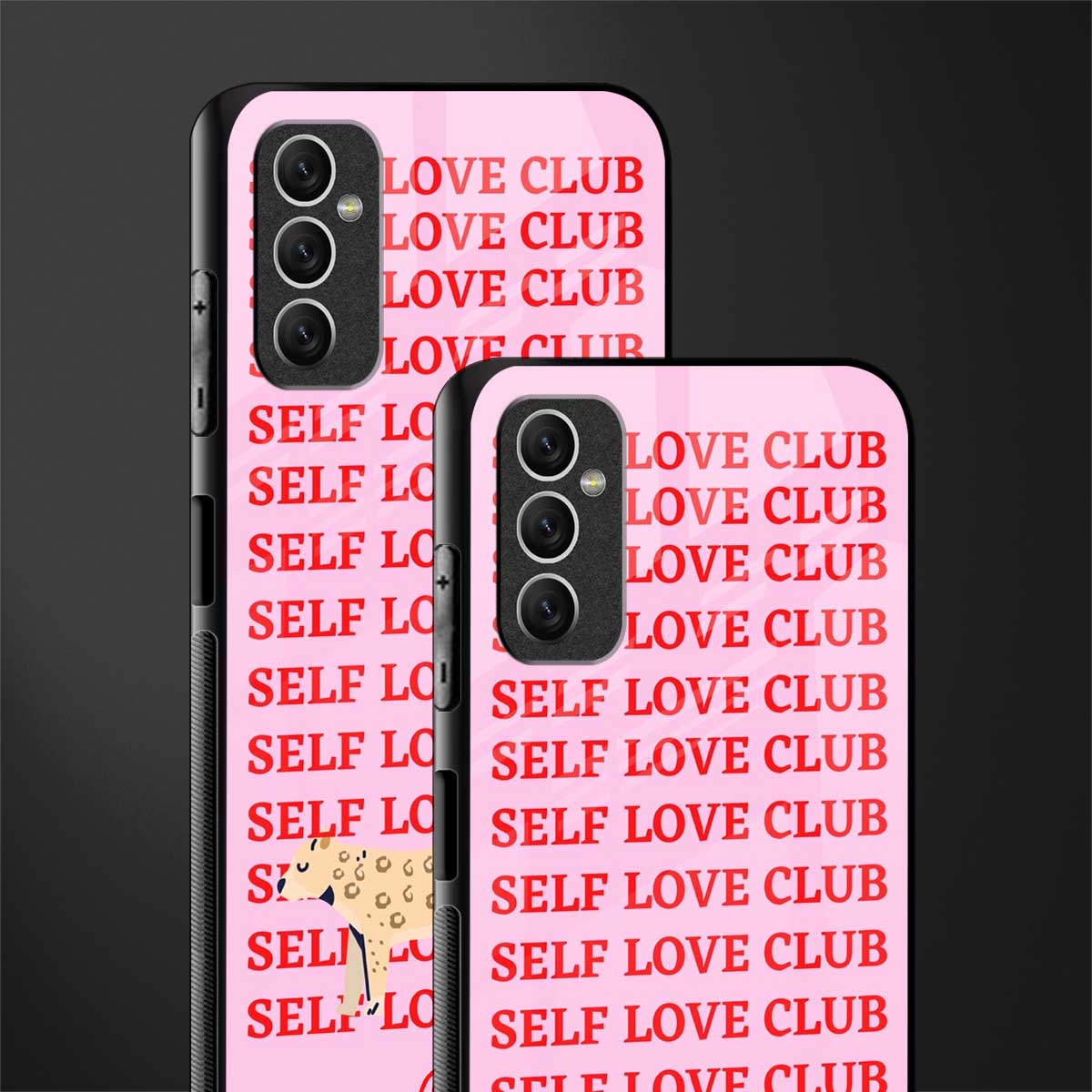 self love club glass case for samsung galaxy m52 5g image-2