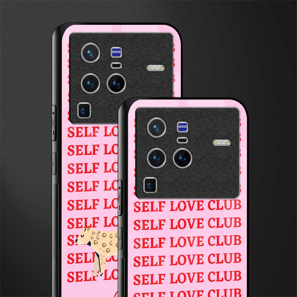 self love club glass case for vivo x80 pro 5g image-2