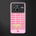 self love club glass case for vivo x80 image