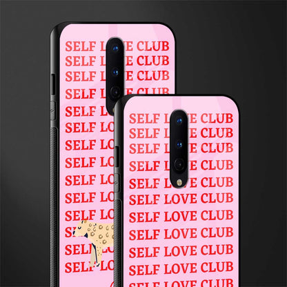 self love club glass case for oneplus 8 image-2
