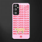 self love club back phone cover | glass case for samsung galaxy f23 5g