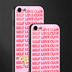 self love club glass case for iphone 8 image-2