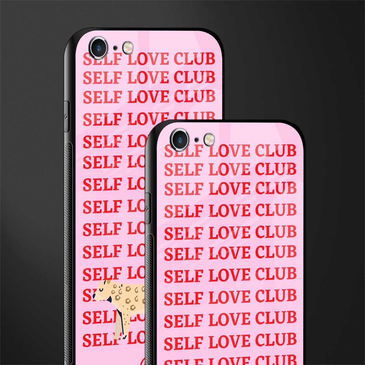 self love club glass case for iphone 6s image-2