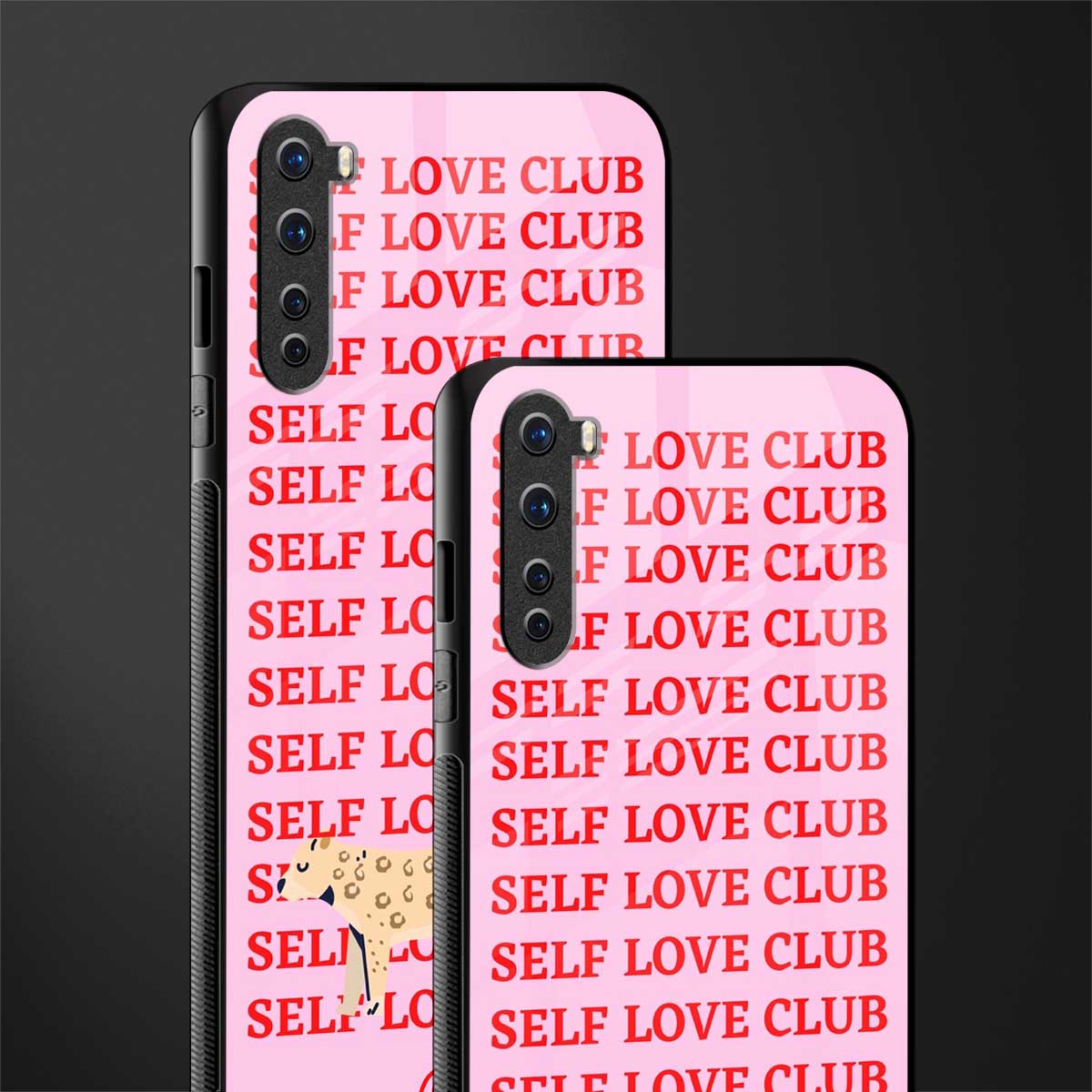self love club glass case for oneplus nord ac2001 image-2