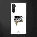 send noods glass case for realme 6i image