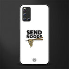 send noods glass case for vivo v19 image