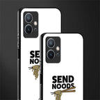 send noods glass case for vivo y75 5g image-2