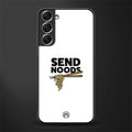 send noods glass case for samsung galaxy s21 plus image