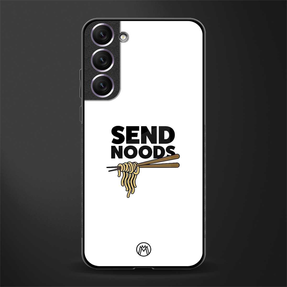 send noods glass case for samsung galaxy s21 plus image