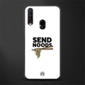 send noods glass case for vivo y12 image