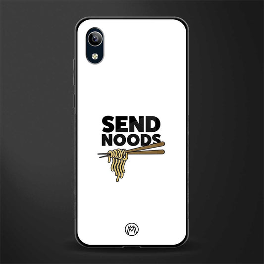 send noods glass case for vivo y1s without fingerprint image