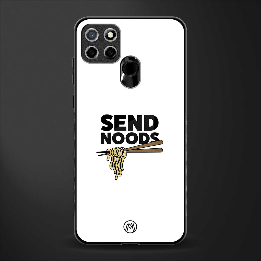 send noods glass case for realme narzo 30a image