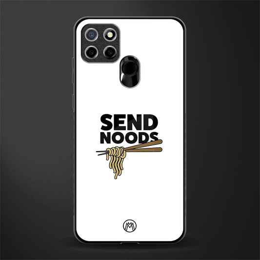 send noods glass case for realme narzo 30a image