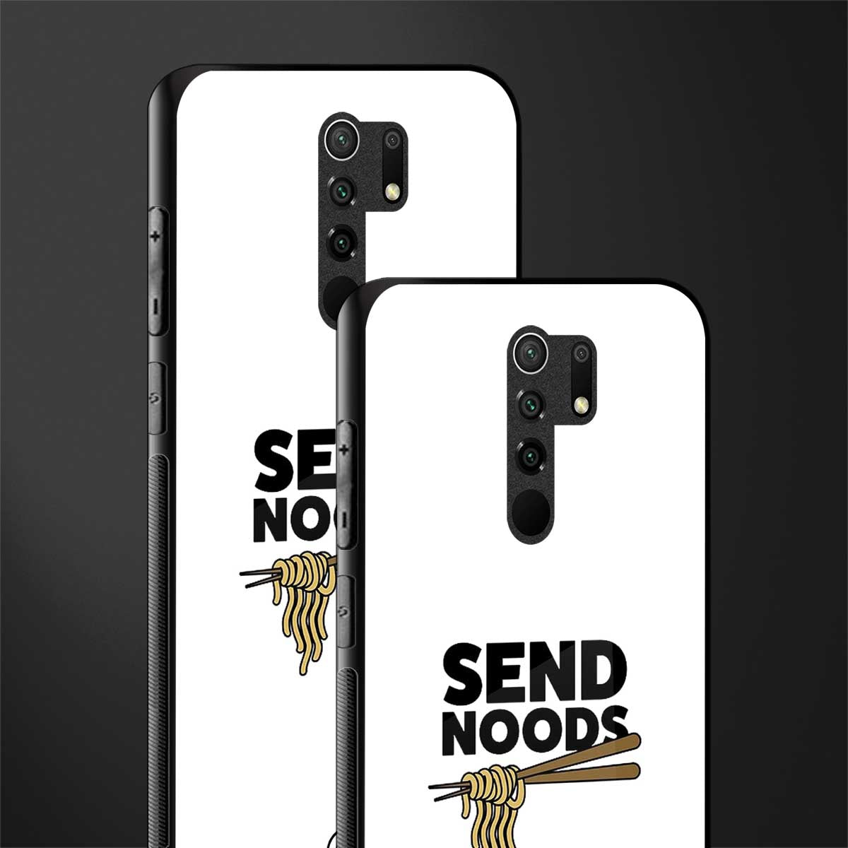 send noods glass case for poco m2 reloaded image-2