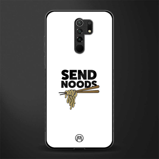 send noods glass case for poco m2 reloaded image