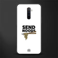 send noods glass case for realme x2 pro image