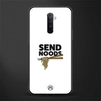 send noods glass case for realme x2 pro image