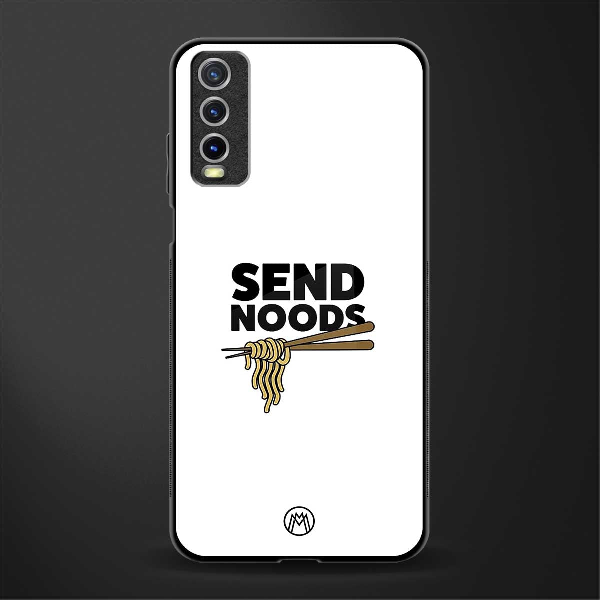 send noods glass case for vivo y12g image