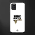 send noods glass case for vivo v20 image