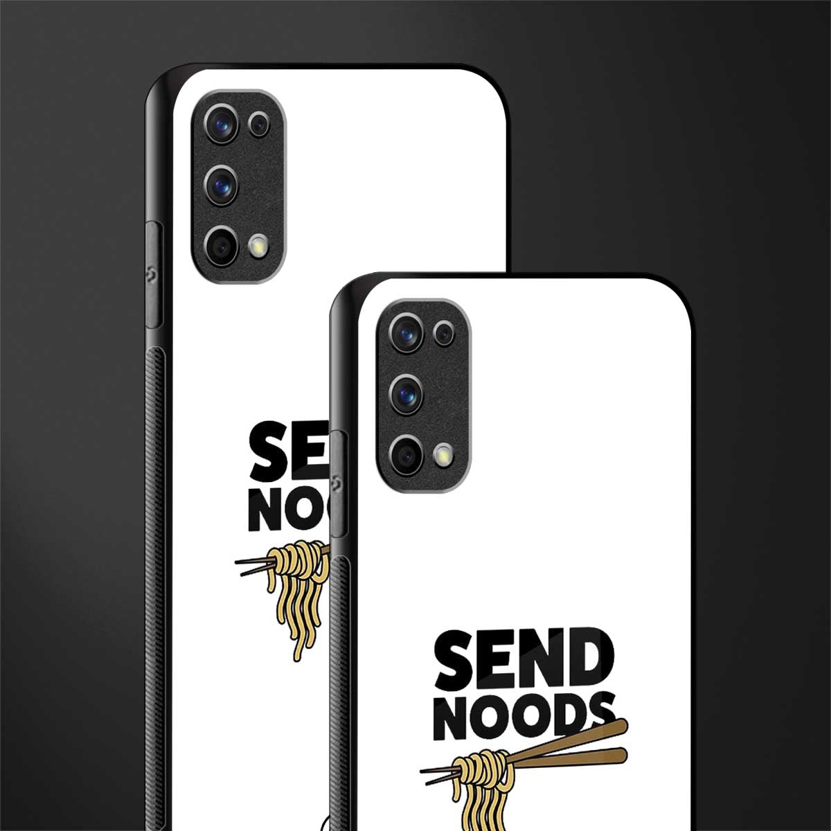 send noods glass case for realme 7 pro image-2