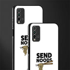 send noods glass case for redmi 9 power image-2