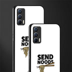 send noods glass case for realme x7 image-2
