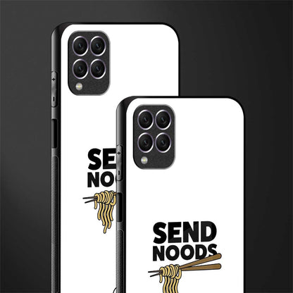send noods glass case for samsung galaxy f62 image-2