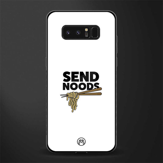 send noods glass case for samsung galaxy note 8 image