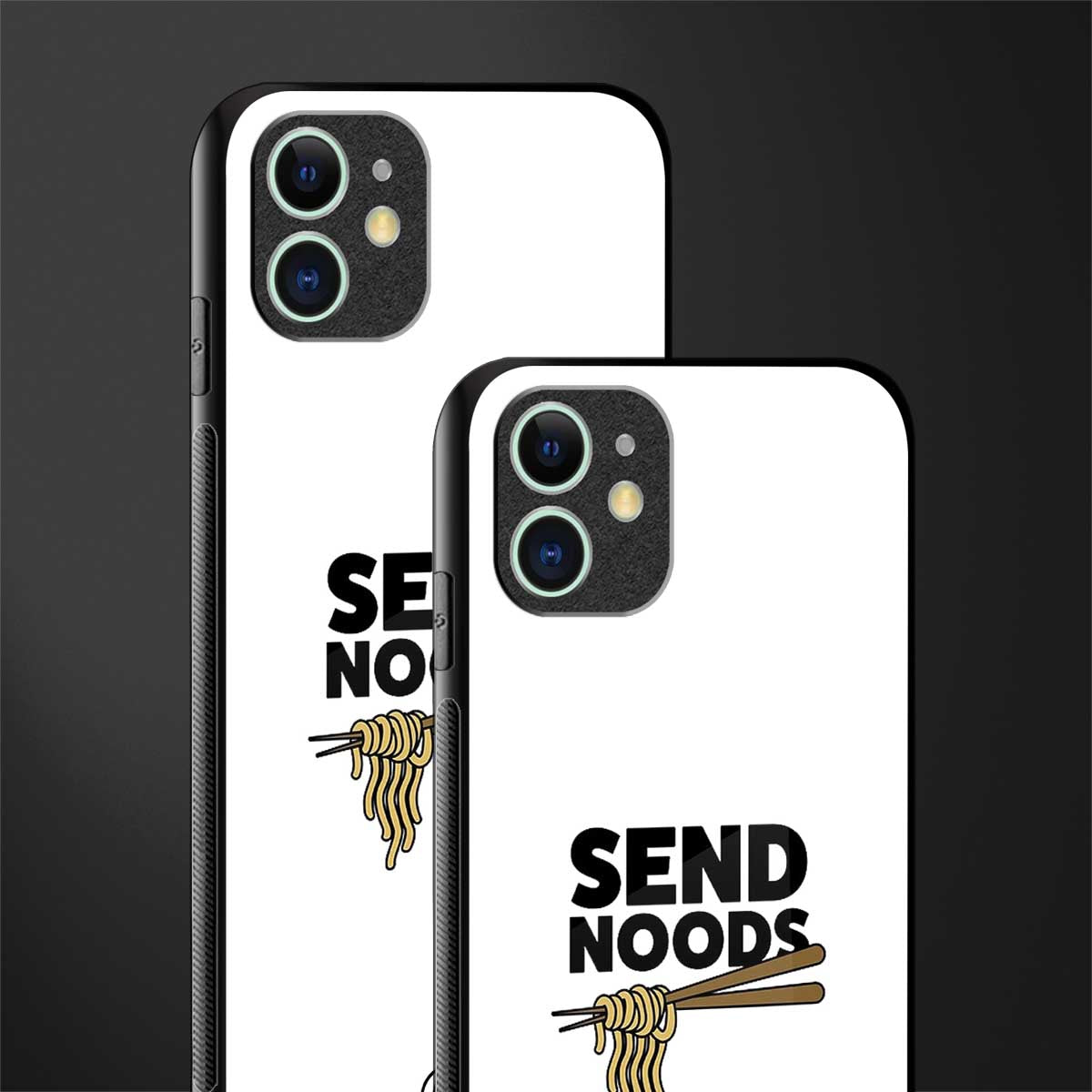 send noods glass case for iphone 11 image-2