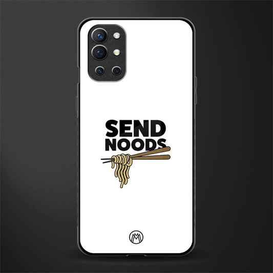 send noods glass case for oneplus 9r image