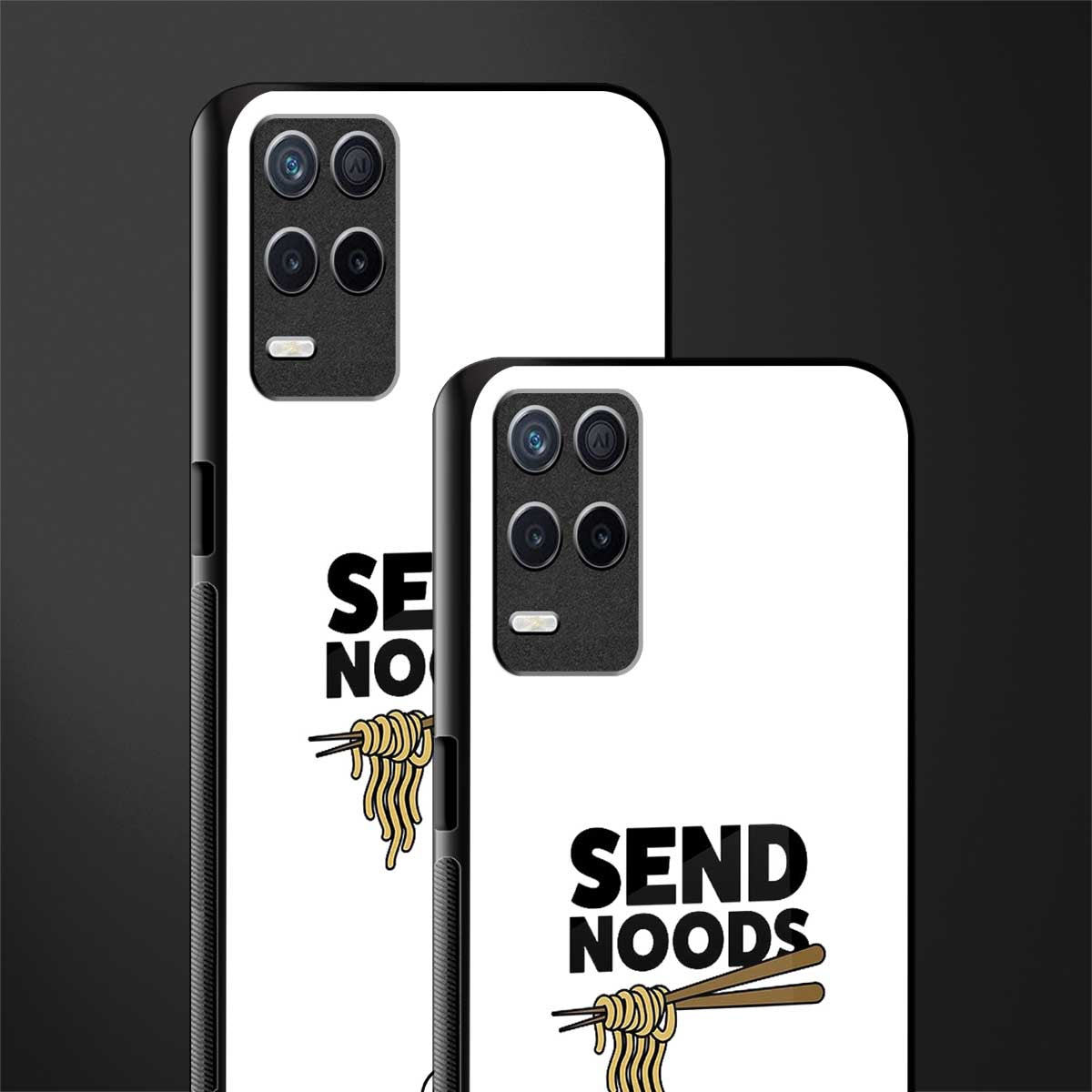 send noods glass case for realme 8 5g image-2