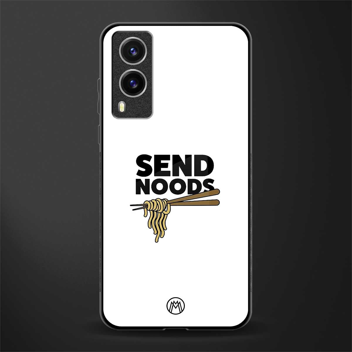 send noods glass case for vivo v21e 5g image