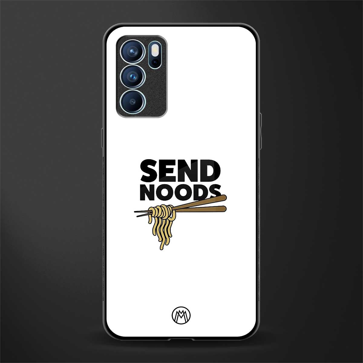 send noods glass case for oppo reno6 pro 5g image