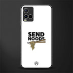 send noods glass case for vivo y21t image